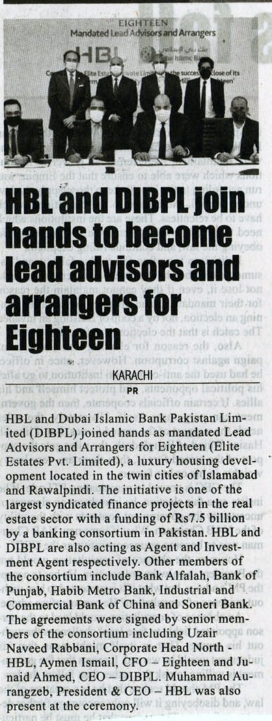lead advisor eighteen